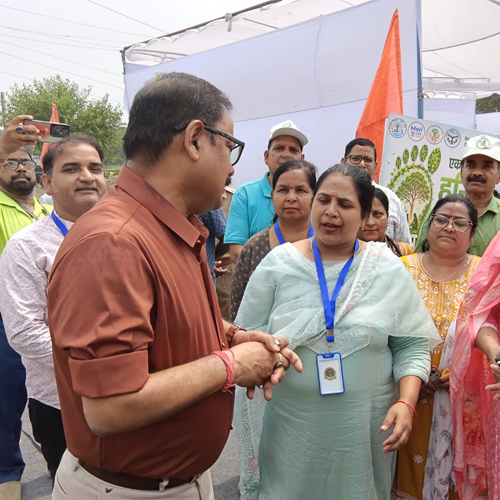 Volunteers in action